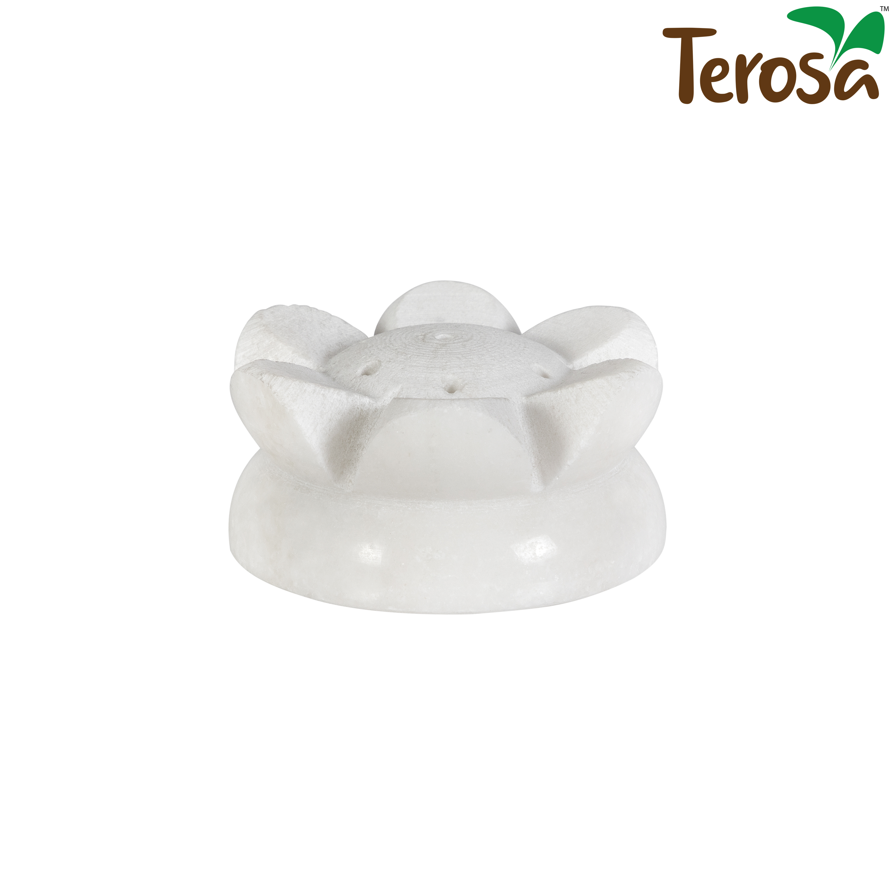 Terosa Pearl White Lotus Stand