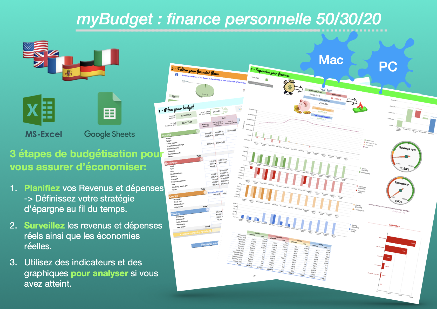 myBudget (GoogleSheet)