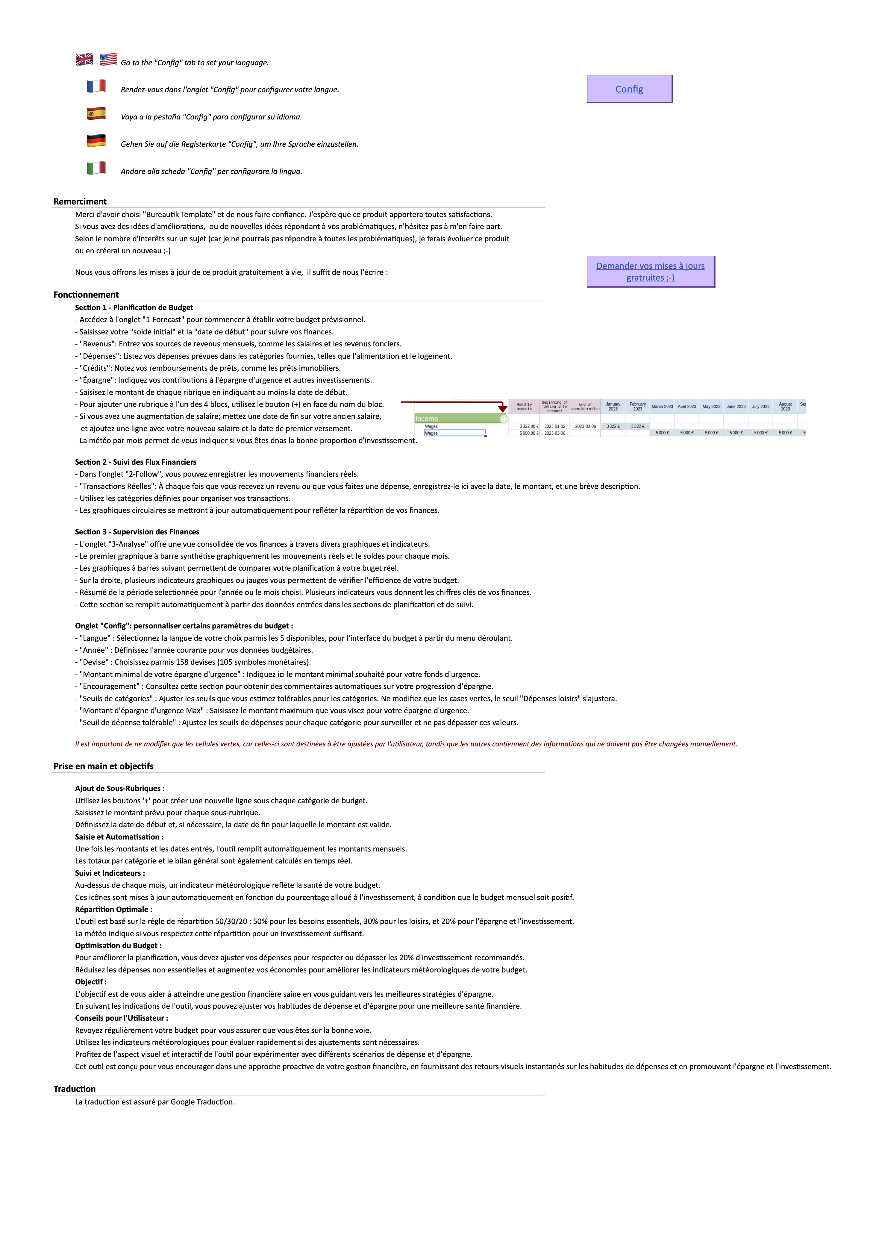 myBudget (GoogleSheet)