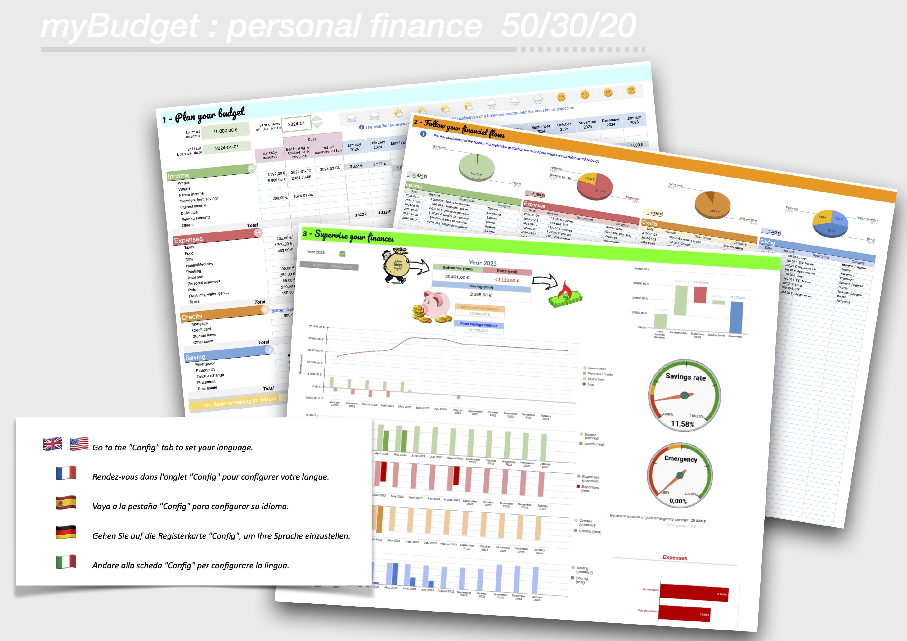 myBudget (GoogleSheet) - New