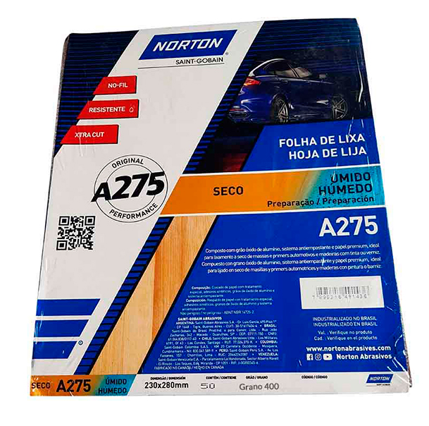 HOJA DE LIJA A275 GR 220x5"x5H (100)