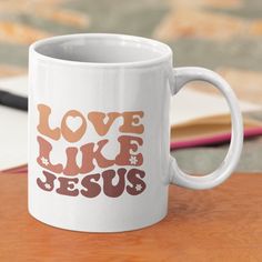 Caneca Love Like Jesus