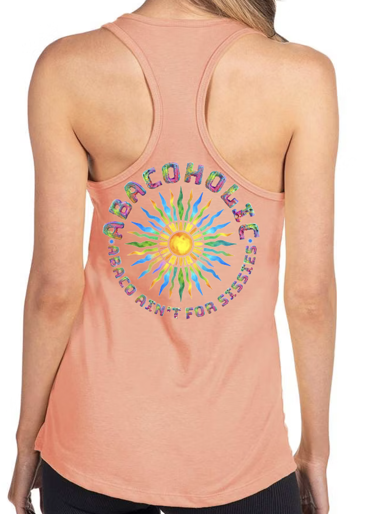 Sunkissed Women's Racerback Tank Top