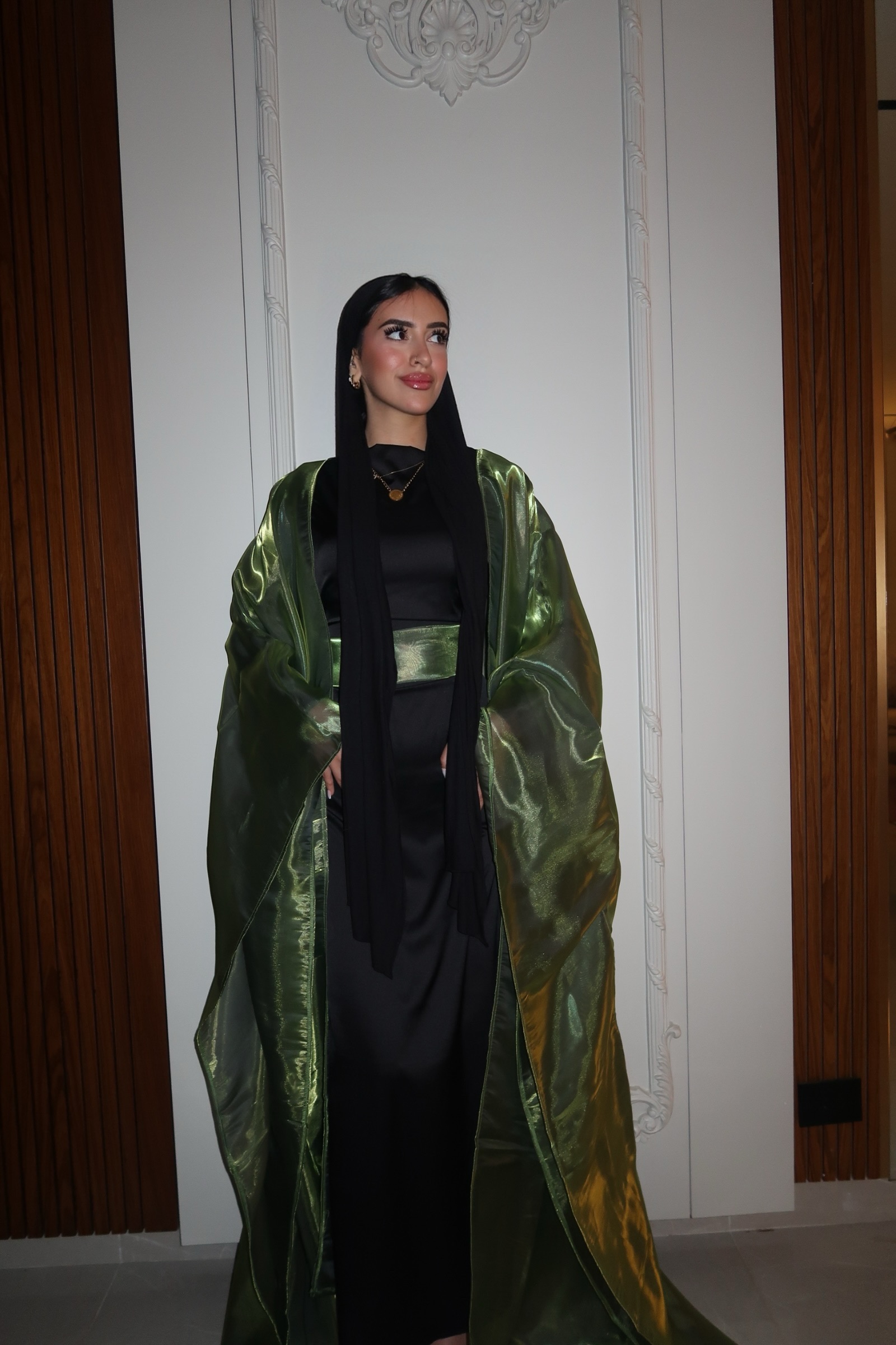 3 - Piece Set: Sparkling Jade Kaftan