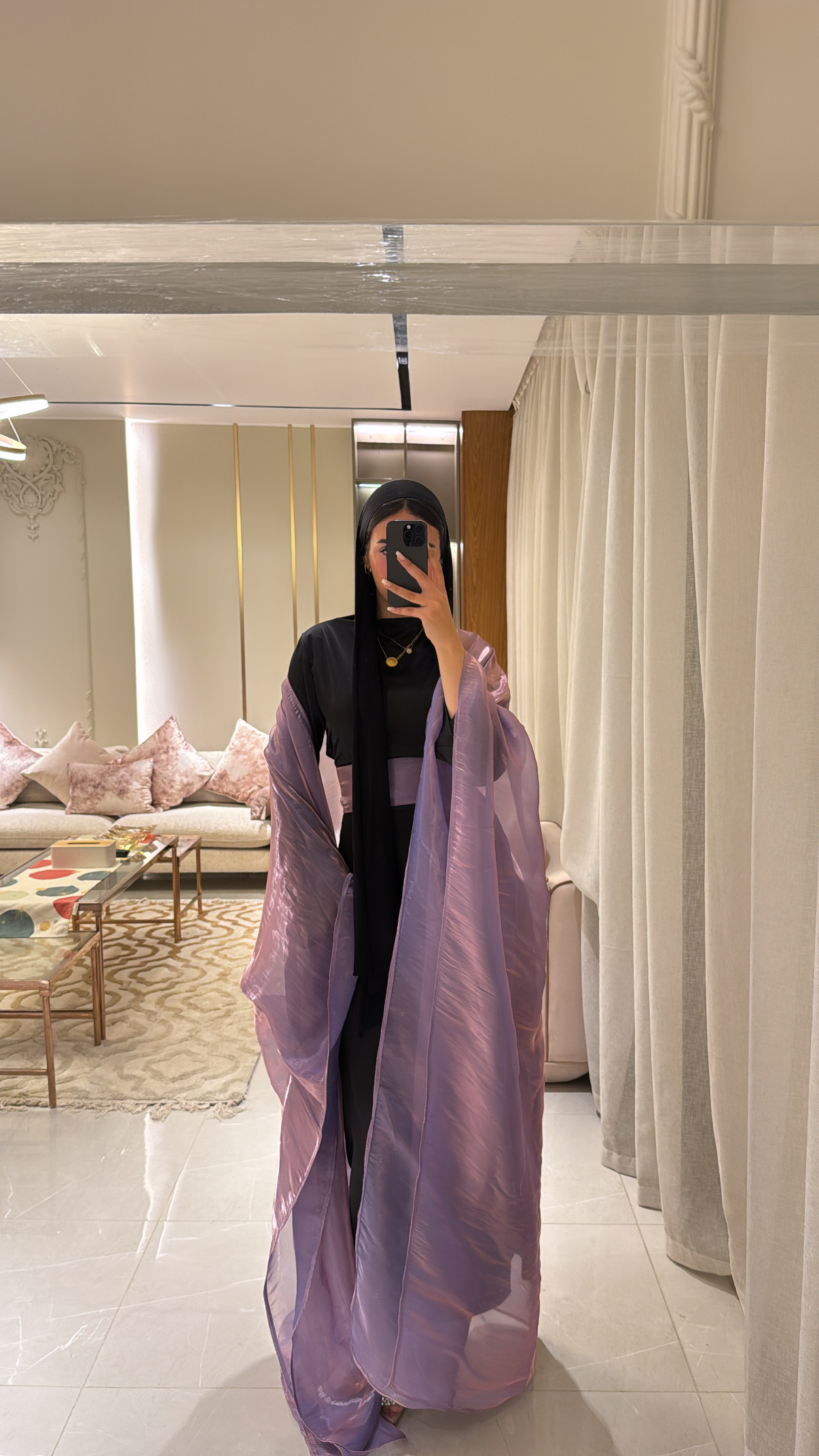 3 - Piece Set: Bubble Gum Kaftan