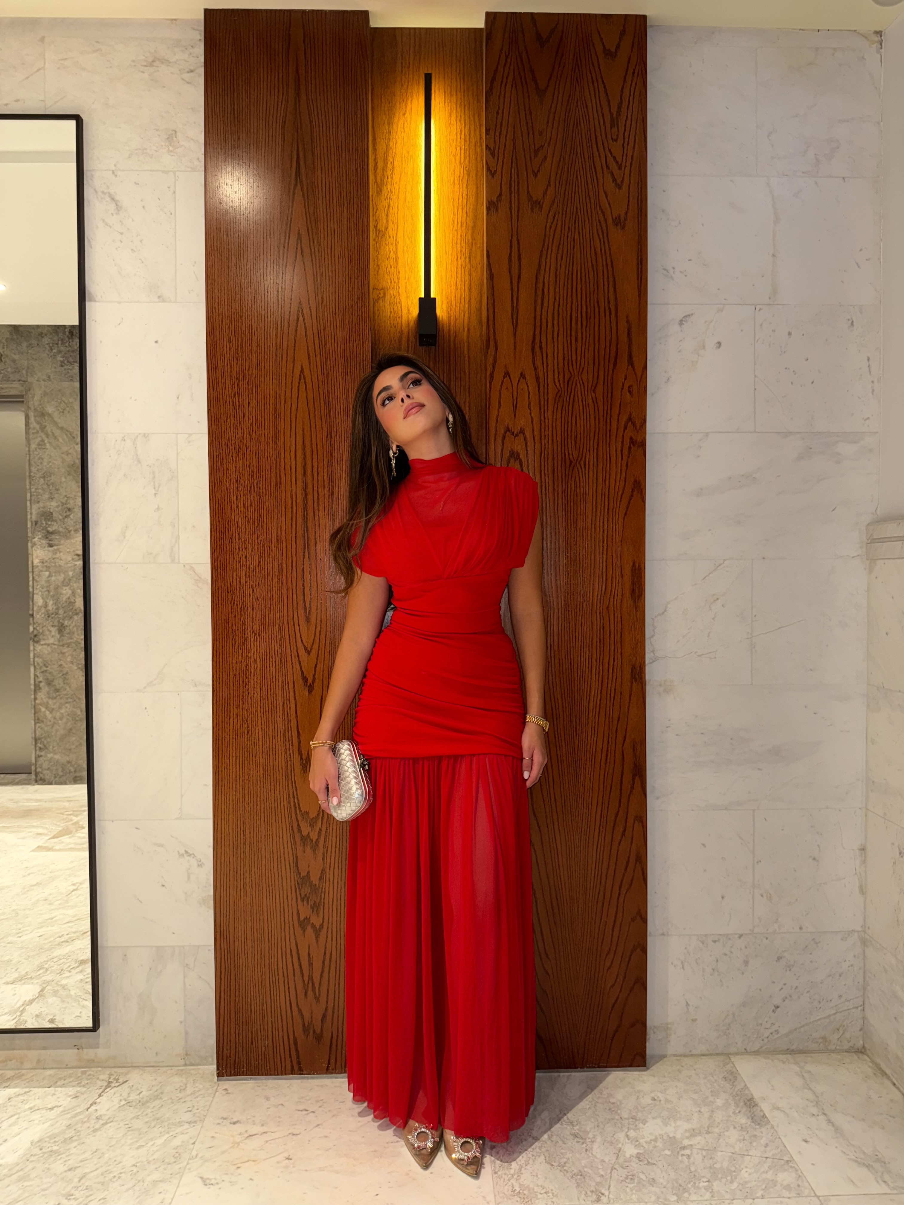 Red Oh Polly Dress (Pre-order)