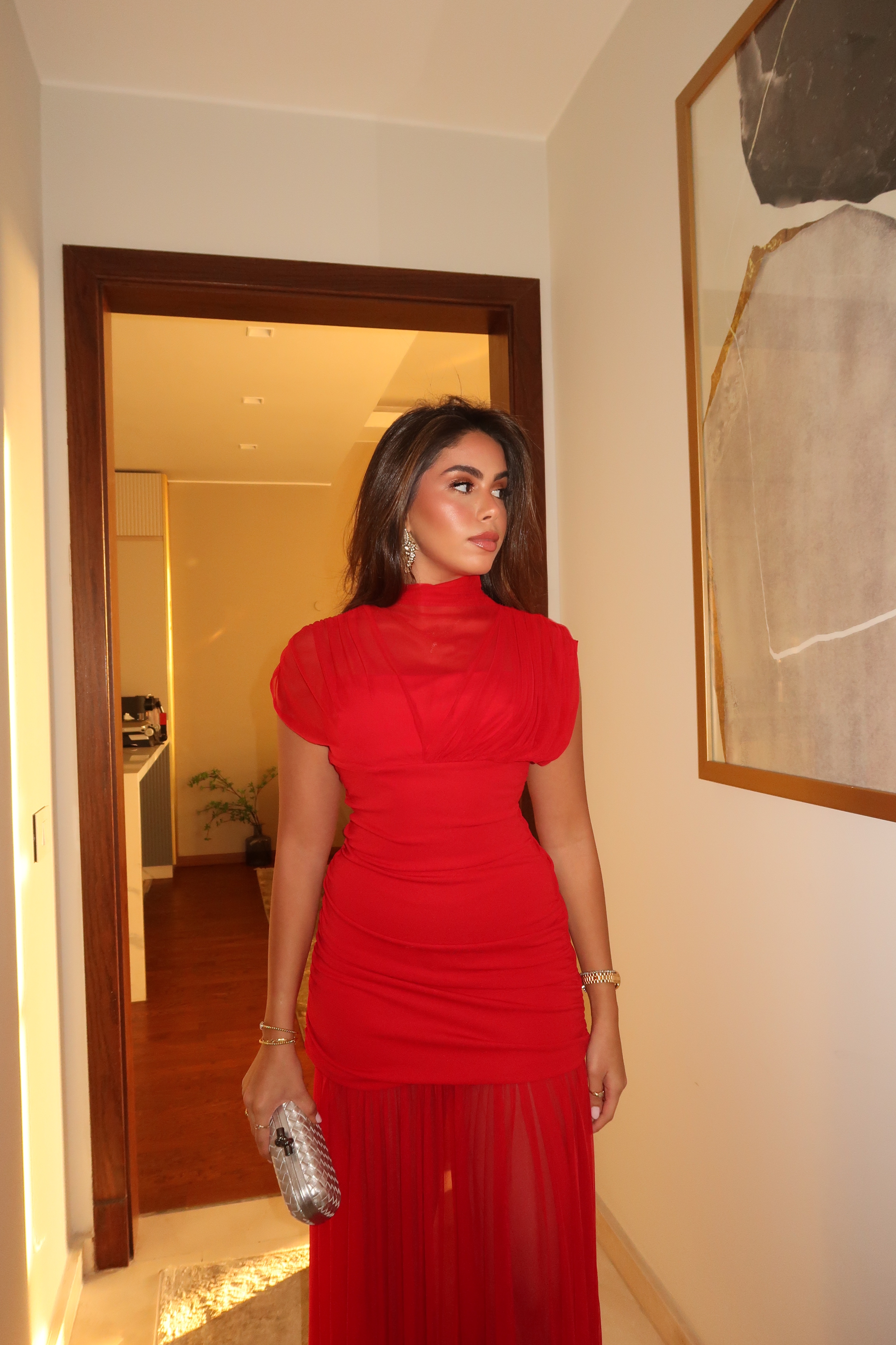 Red Oh Polly Dress (Pre-order)