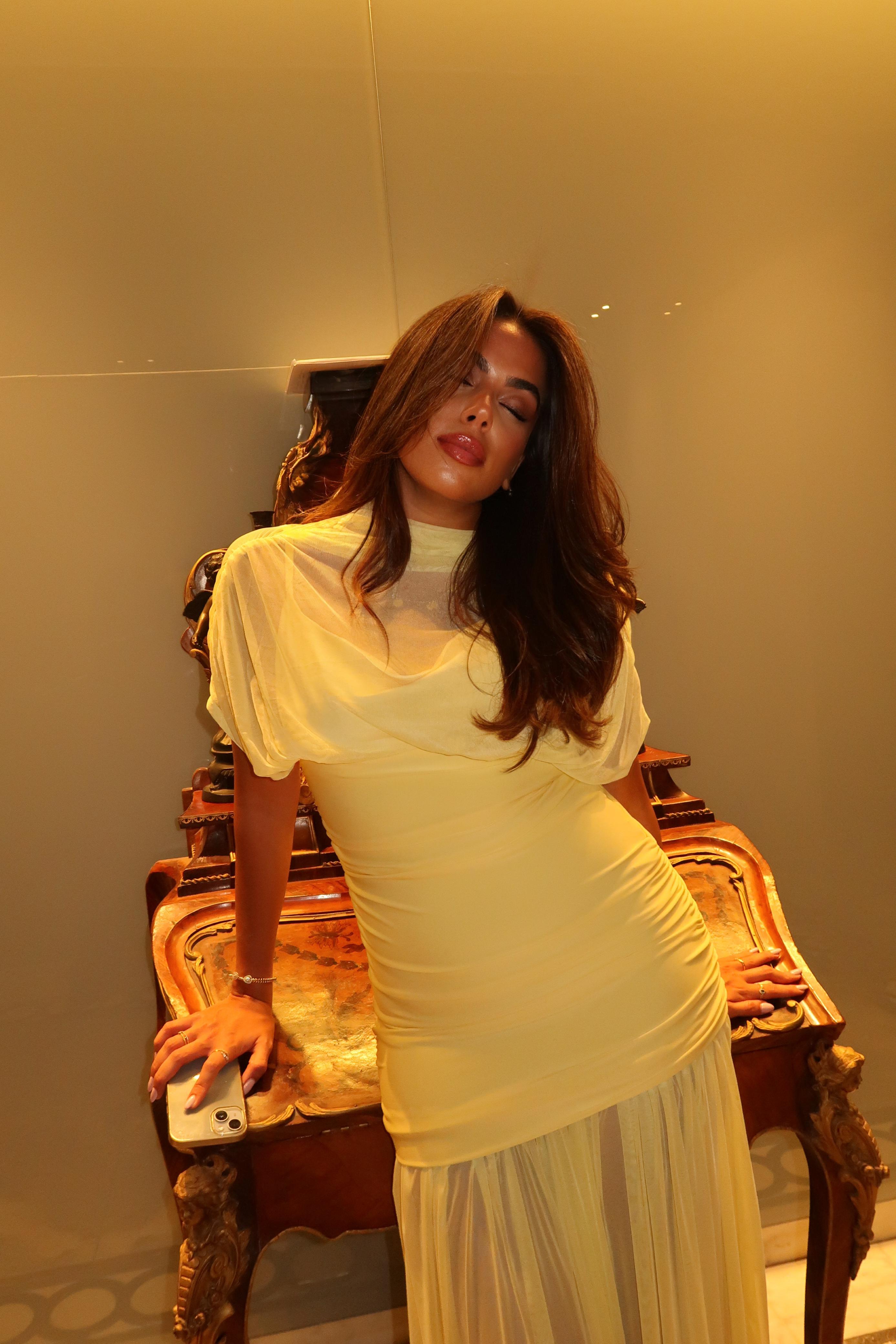 Butter Yellow Oh Polly Dress (Pre-order)