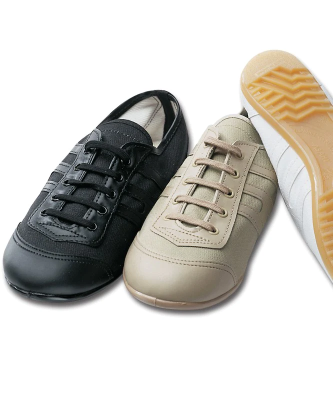Instep twirling shoe- tan