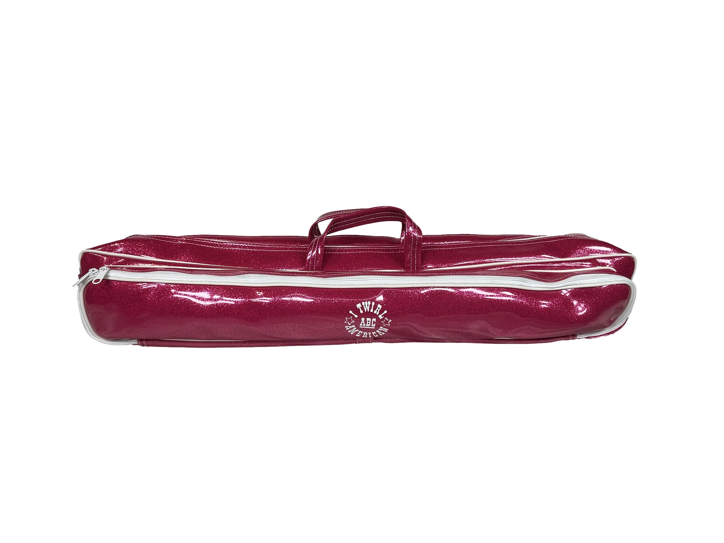 Professional Baton Case- Sparkle Red