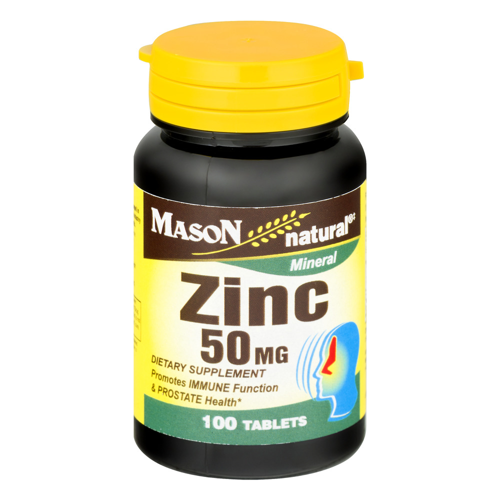 Mason Natural Zinc 50mg Dietary Supplement - 100ct