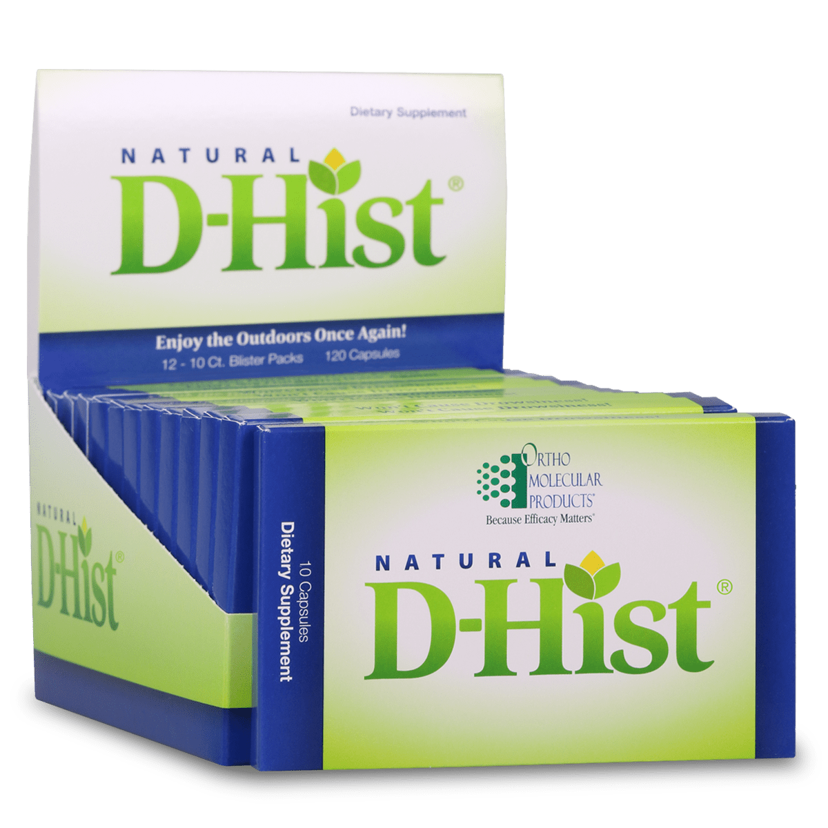 Ortho Molecular Natural D-hist W/quercetin 10 Capsules