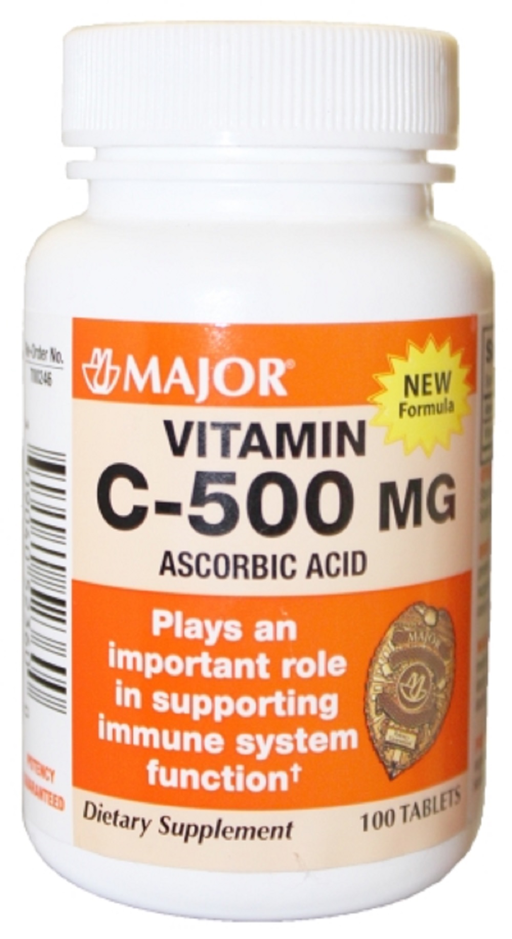 Vitamin C 100 Tabs by Major Pharmaceuticals