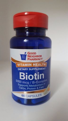 Gnp Biotin 5000 Mcg Capsule 60ct