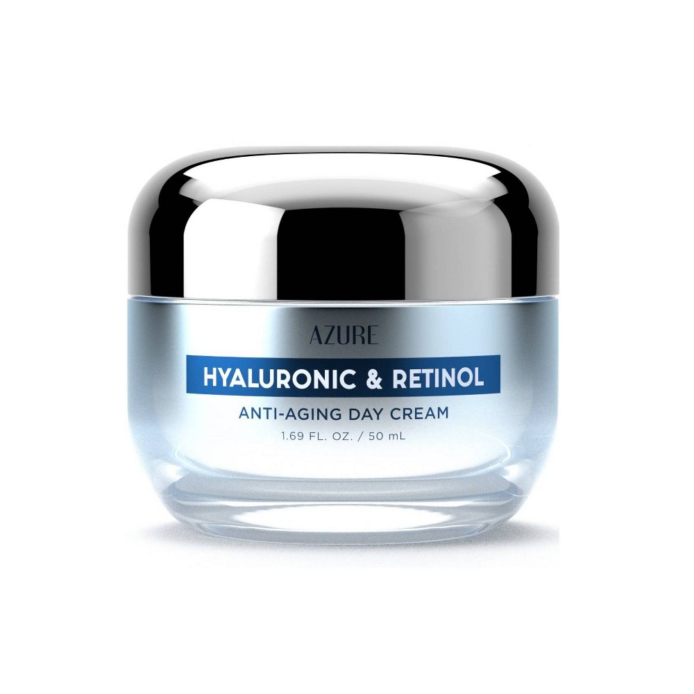Azure Skincare Hyaluronic and Retinol Day Cream - 1.69 Fl Oz