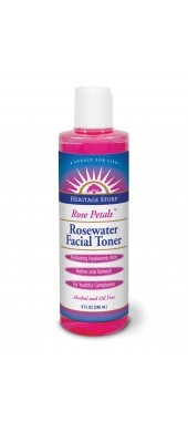 Rose Petals Rosewater Facial Toner 2 Oz by Heritage Store