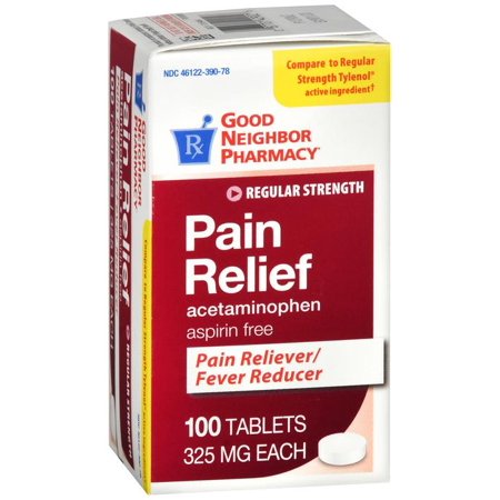 GNP Pain Relief 325 Mg TAB 100 CT