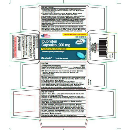 GNP Ibuprofen 200mg  20 Softgels