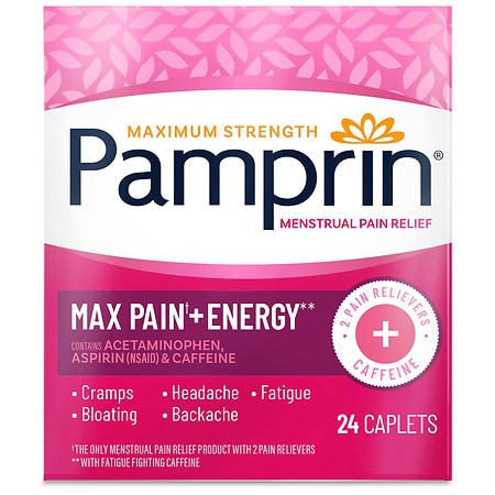 Pamprin Max Menstrual Pain Relief / TABLET, FILM COATED