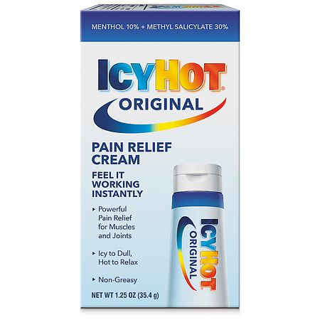Icy Hot Menthol / Methyl Salicylate Topical Pain Relief Chattem Inc 04116700883 1 Count