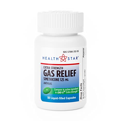 EXTRA STRENGTH GAS RELIEF / Simethicone / CAPSULE, LIQUID FILLED