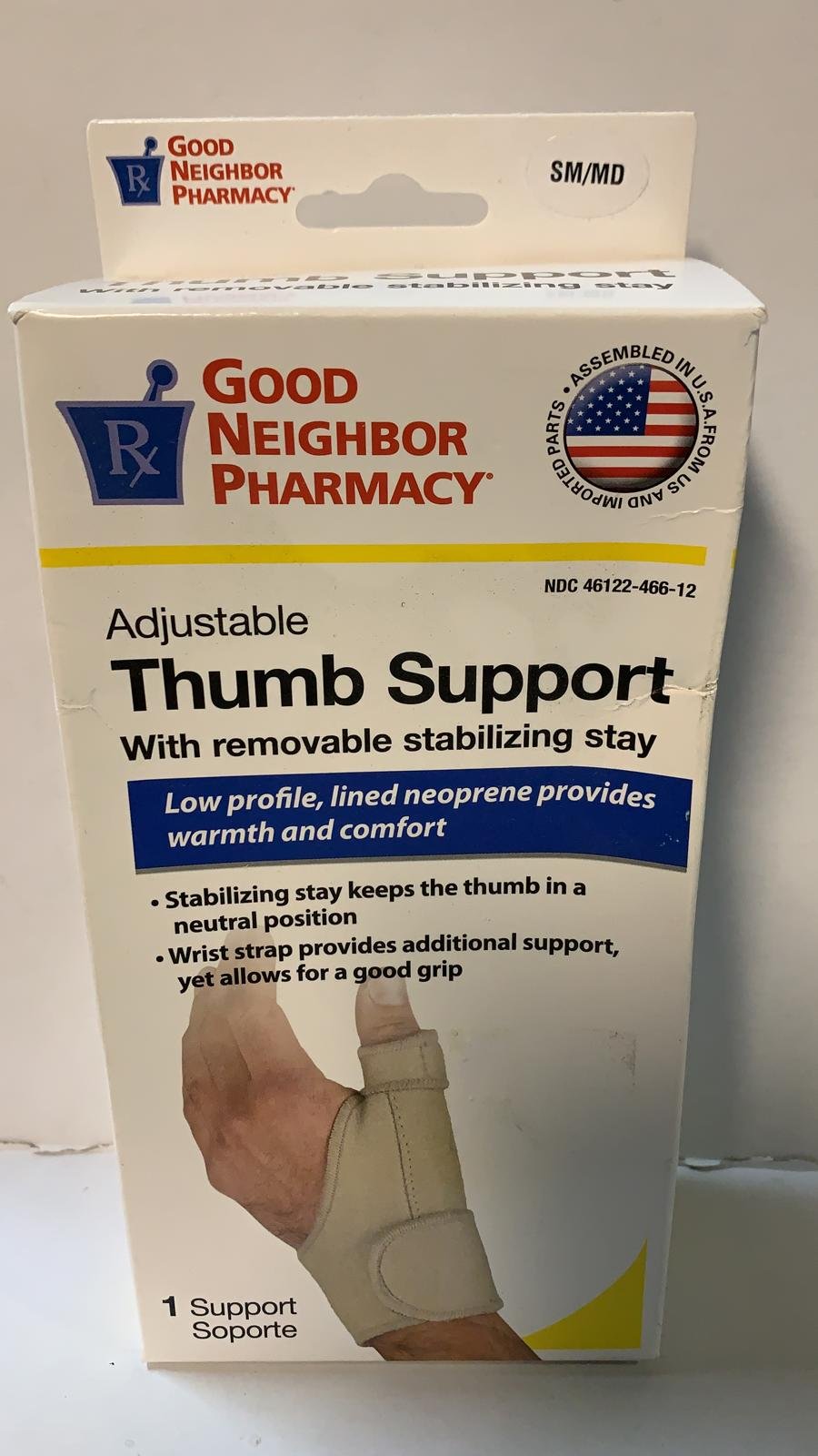 Good Neighbor Pharmacy Thumb Support SM/MD