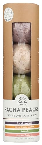 Pacha Soap Co. Froth Bomb, Pacha Peaces