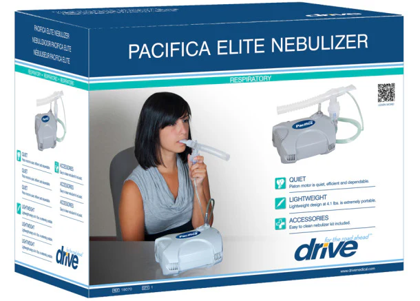 RespiratoryNebs Product Description: Pacifica Elite Nebulizer,6RTL/CS, 6/cv