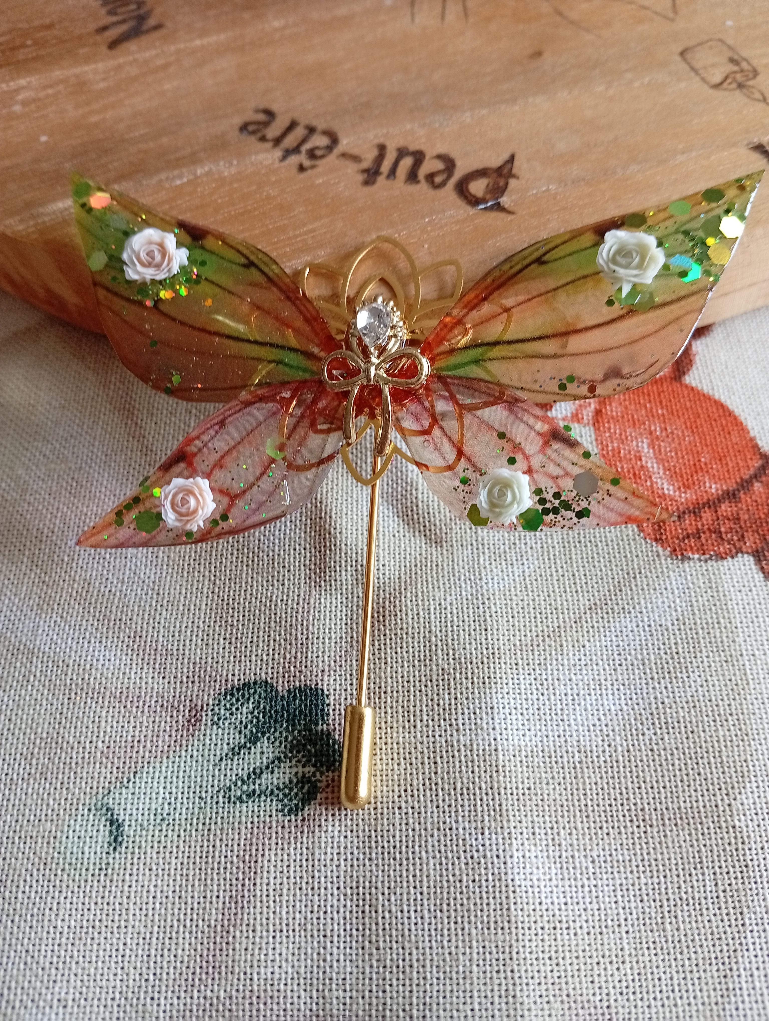 🦋 Broche féerique / Pique à chignon