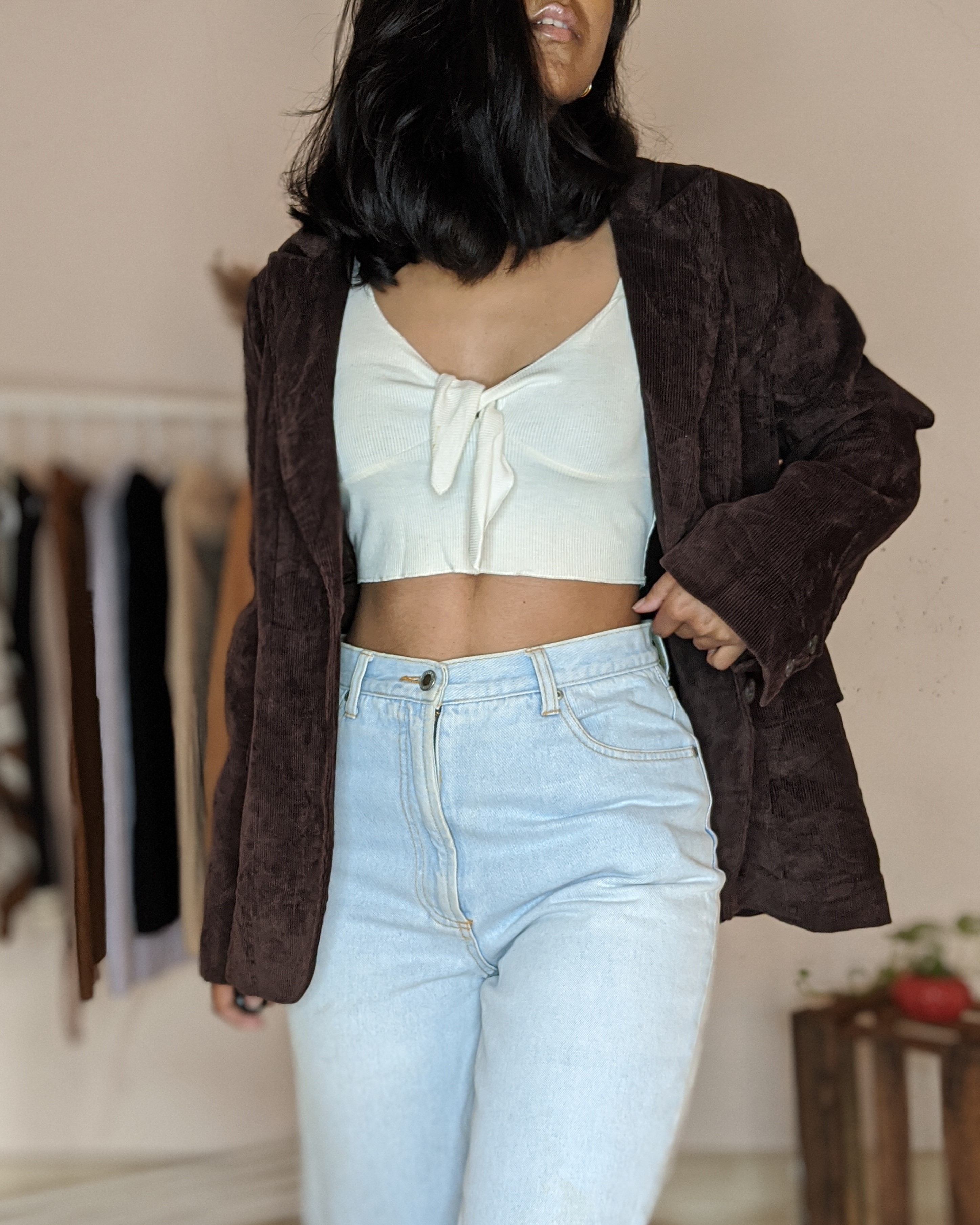 Vintage brown corduroy jacket