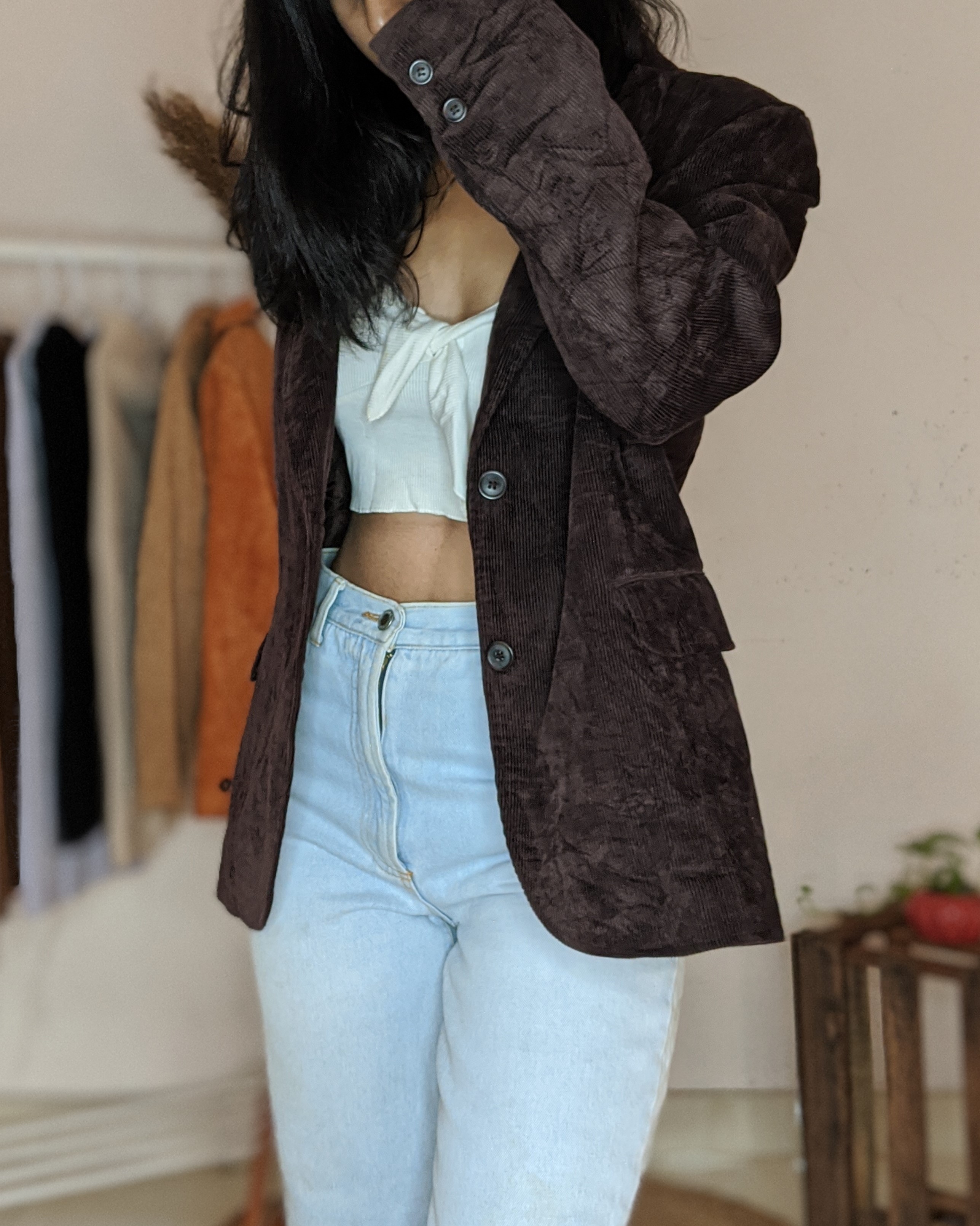 Vintage brown corduroy jacket