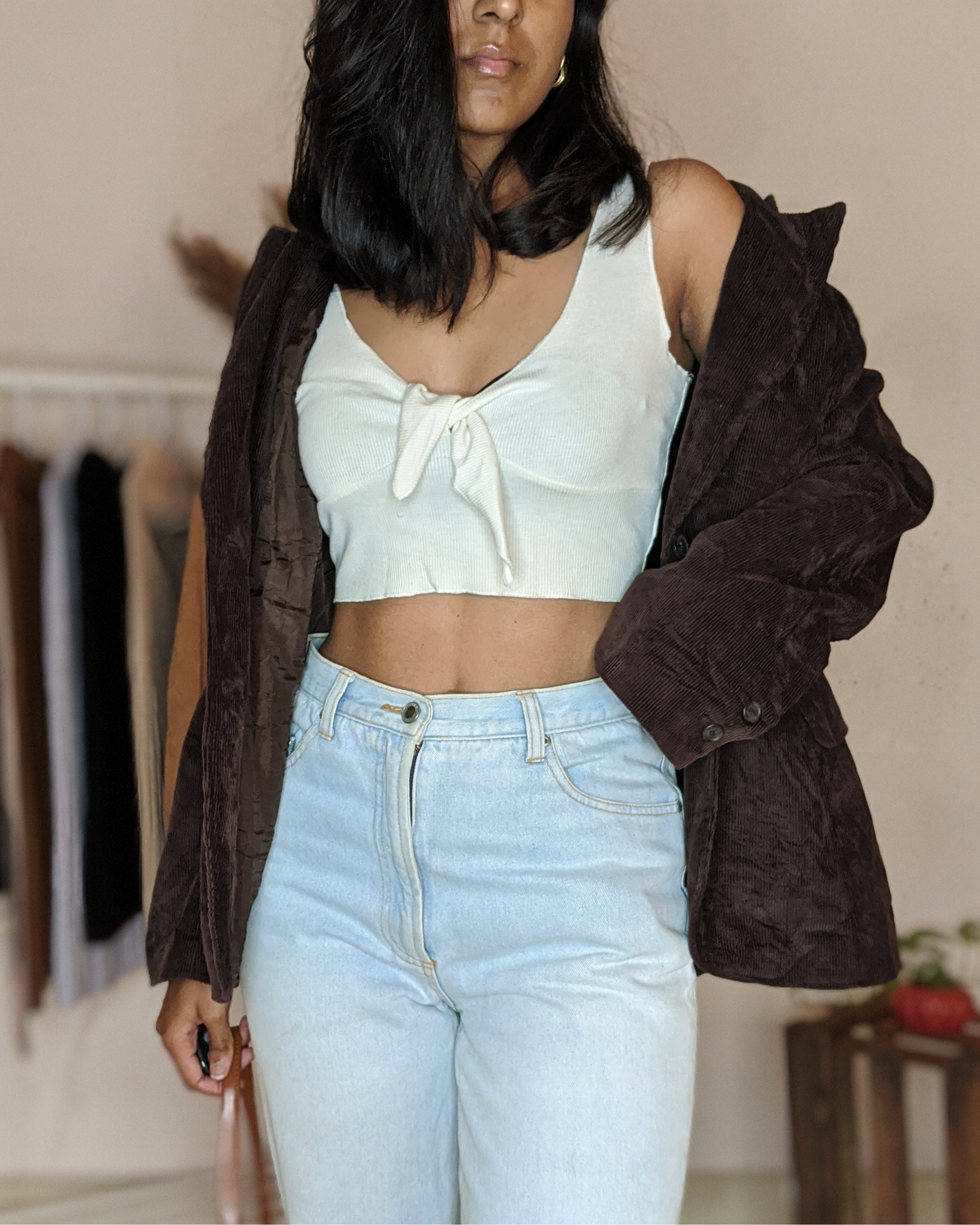 Vintage brown corduroy jacket