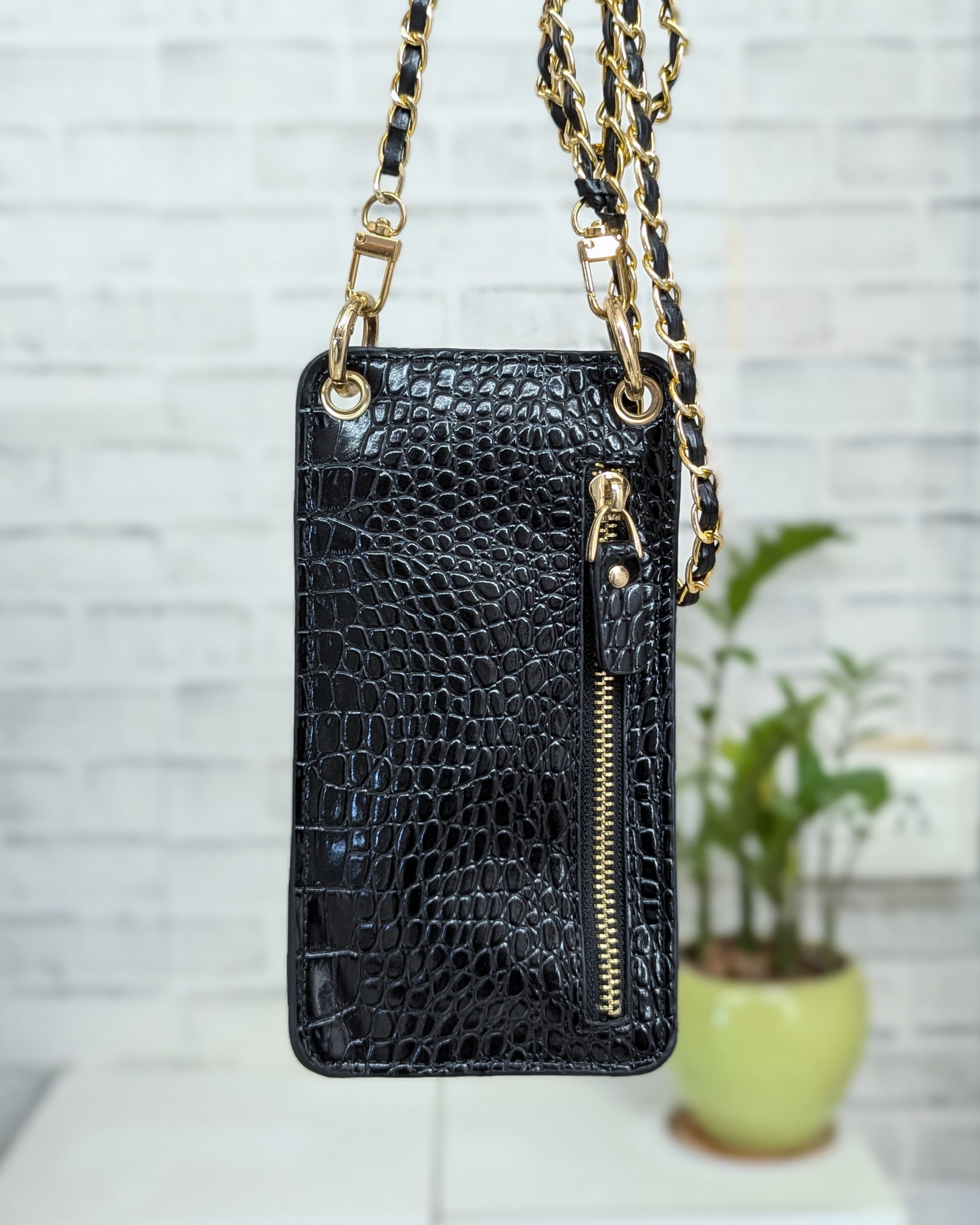 Phone & cash/card mini sling bag