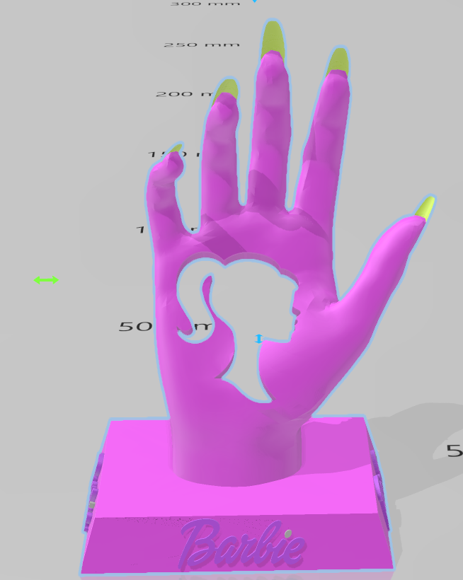 Porta-Joias em Forma de Mão