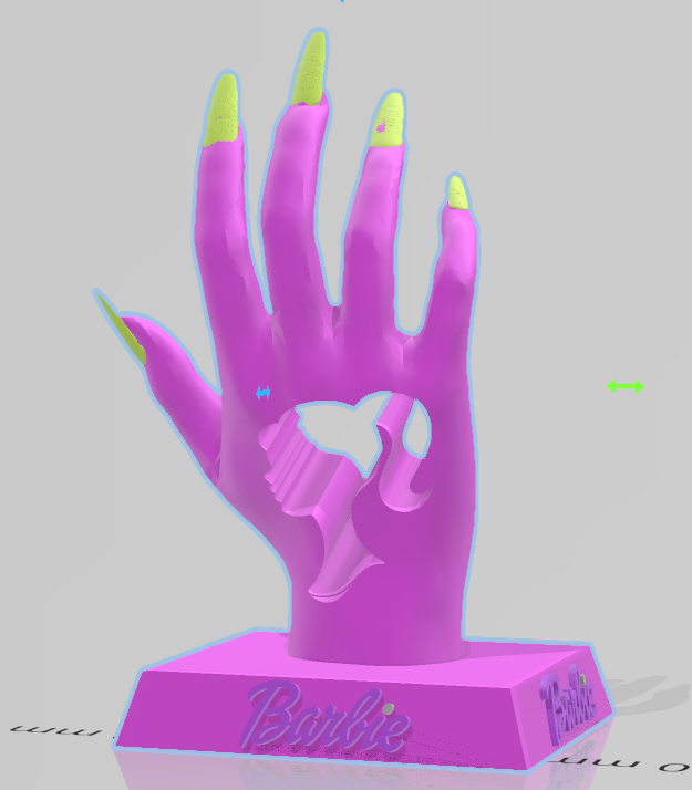 Porta-Joias em Forma de Mão