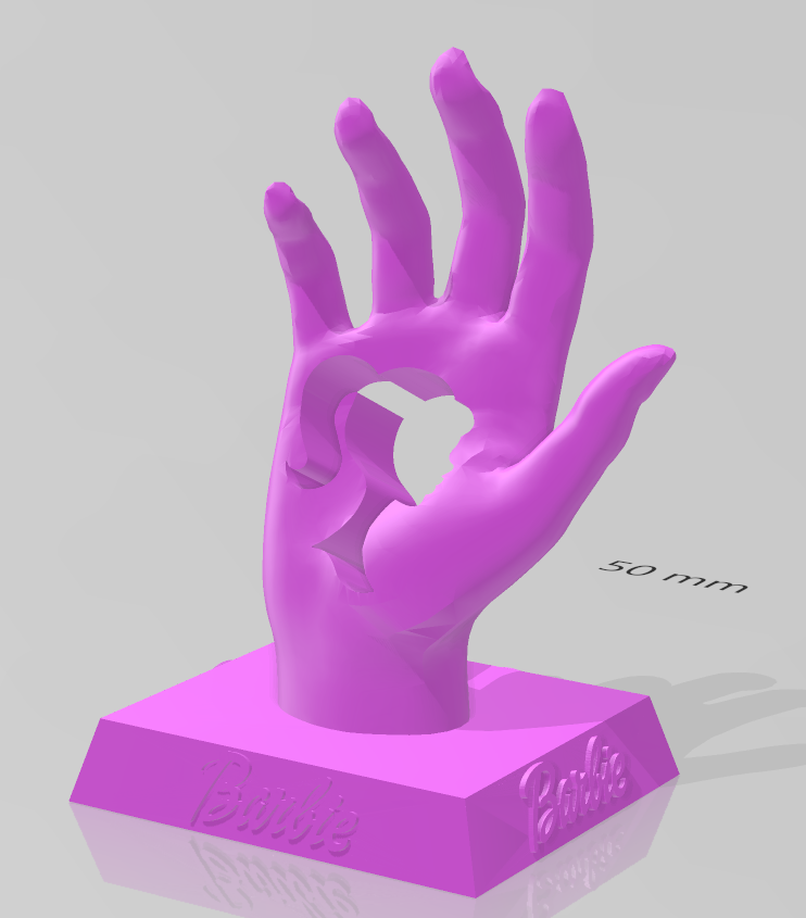 Porta-Joias em Forma de Mão