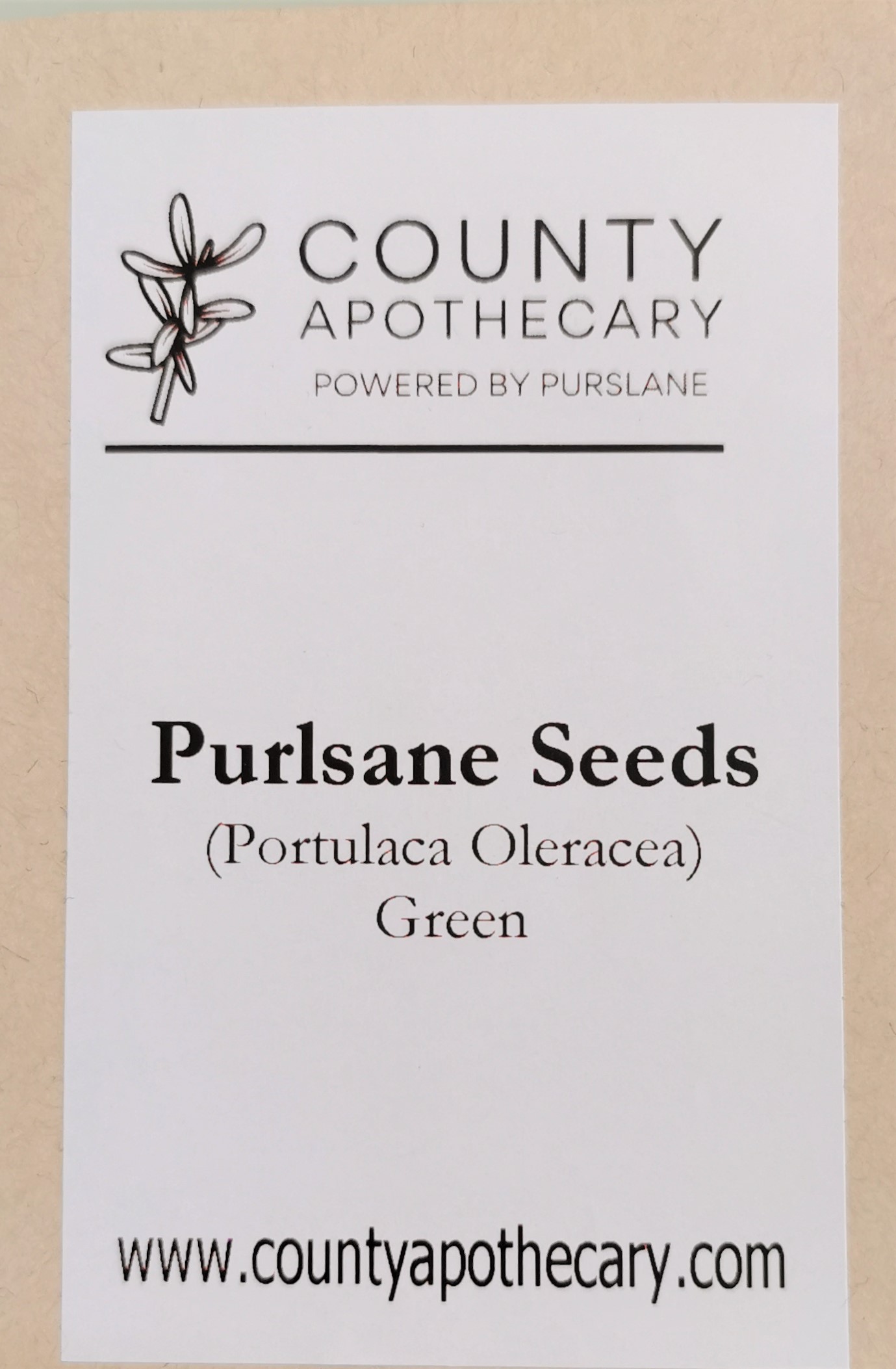 Purslane Seeds - Green 