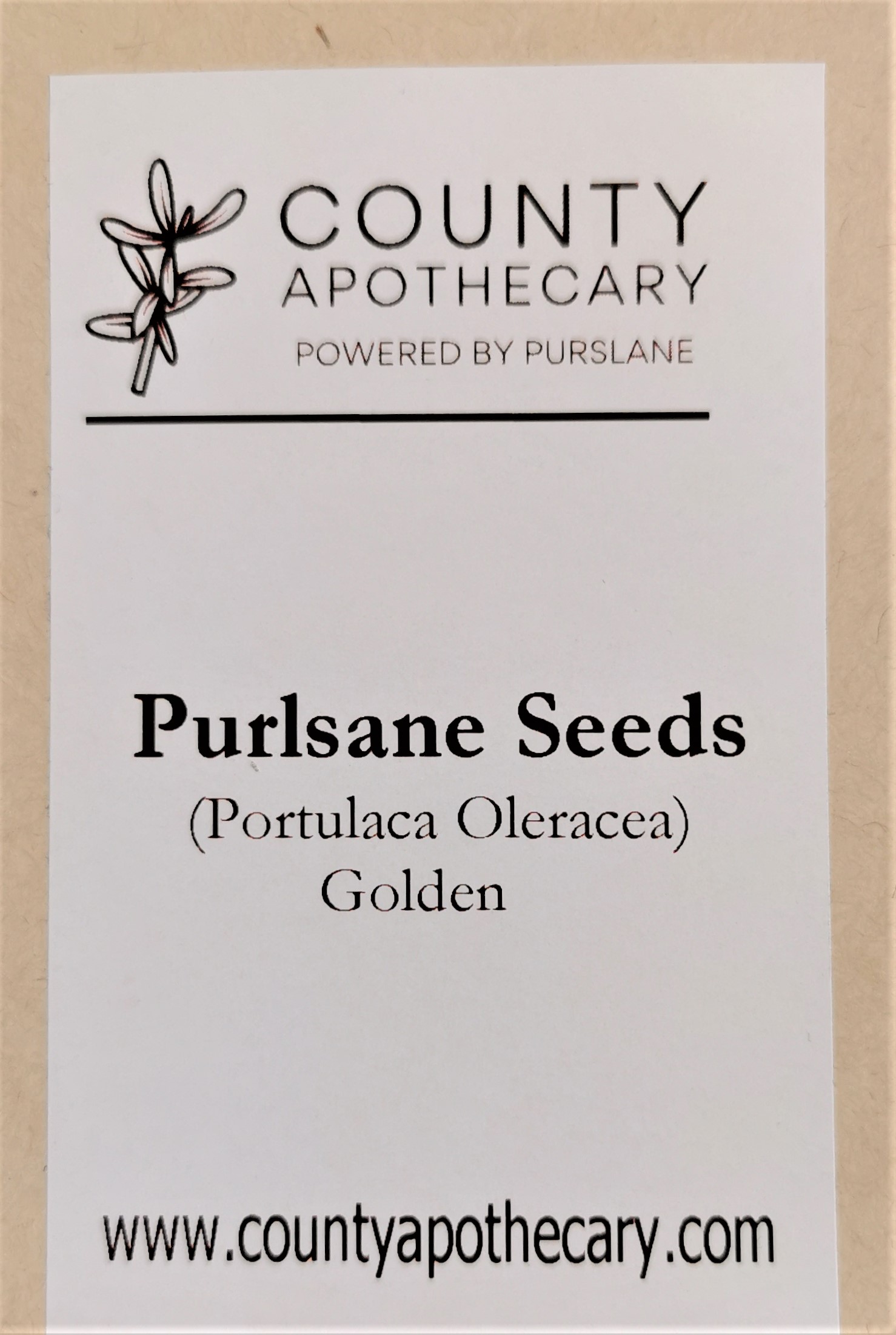 Purslane Seeds - Golden 