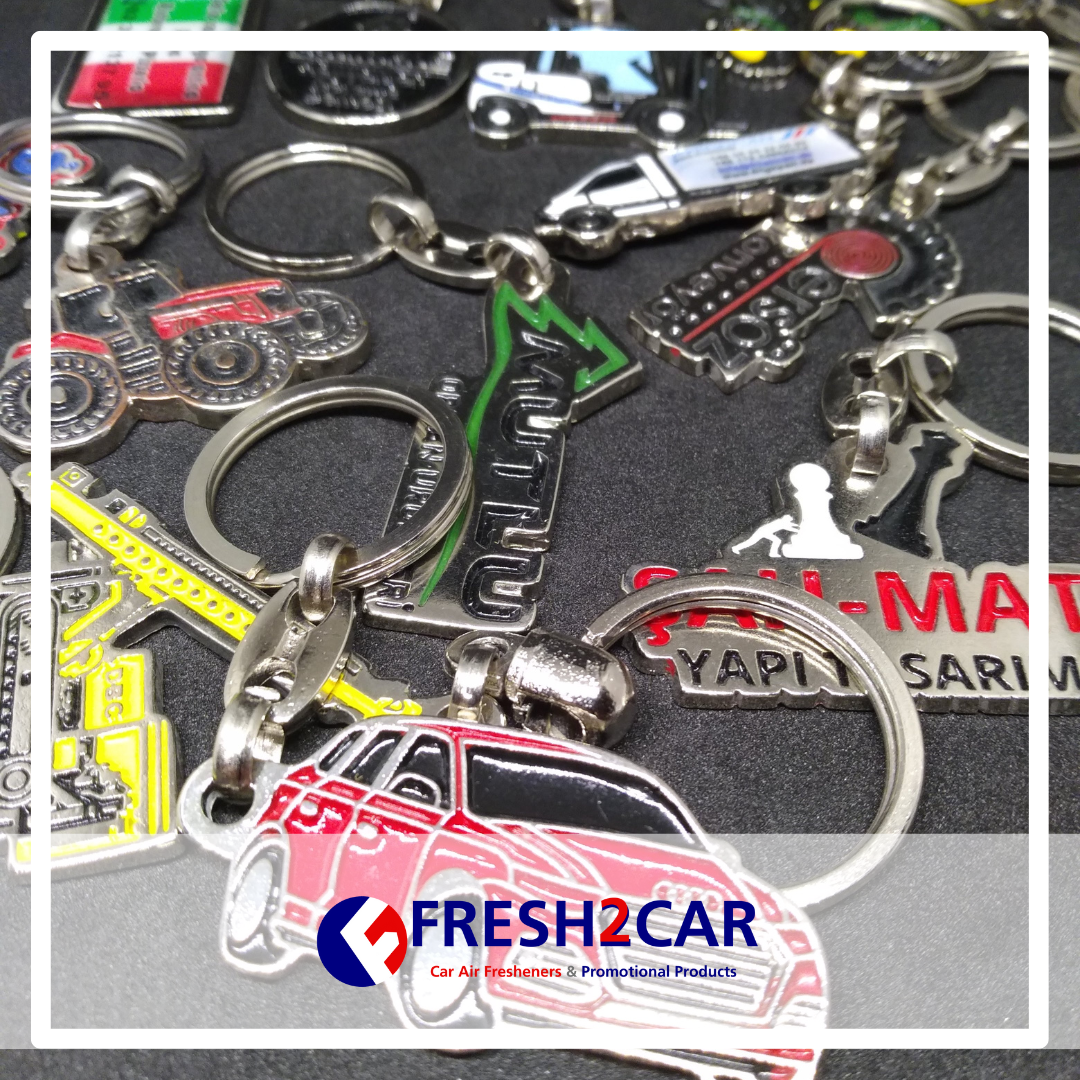 250 Stk.Schlüsselanhänger Metall mit Logo