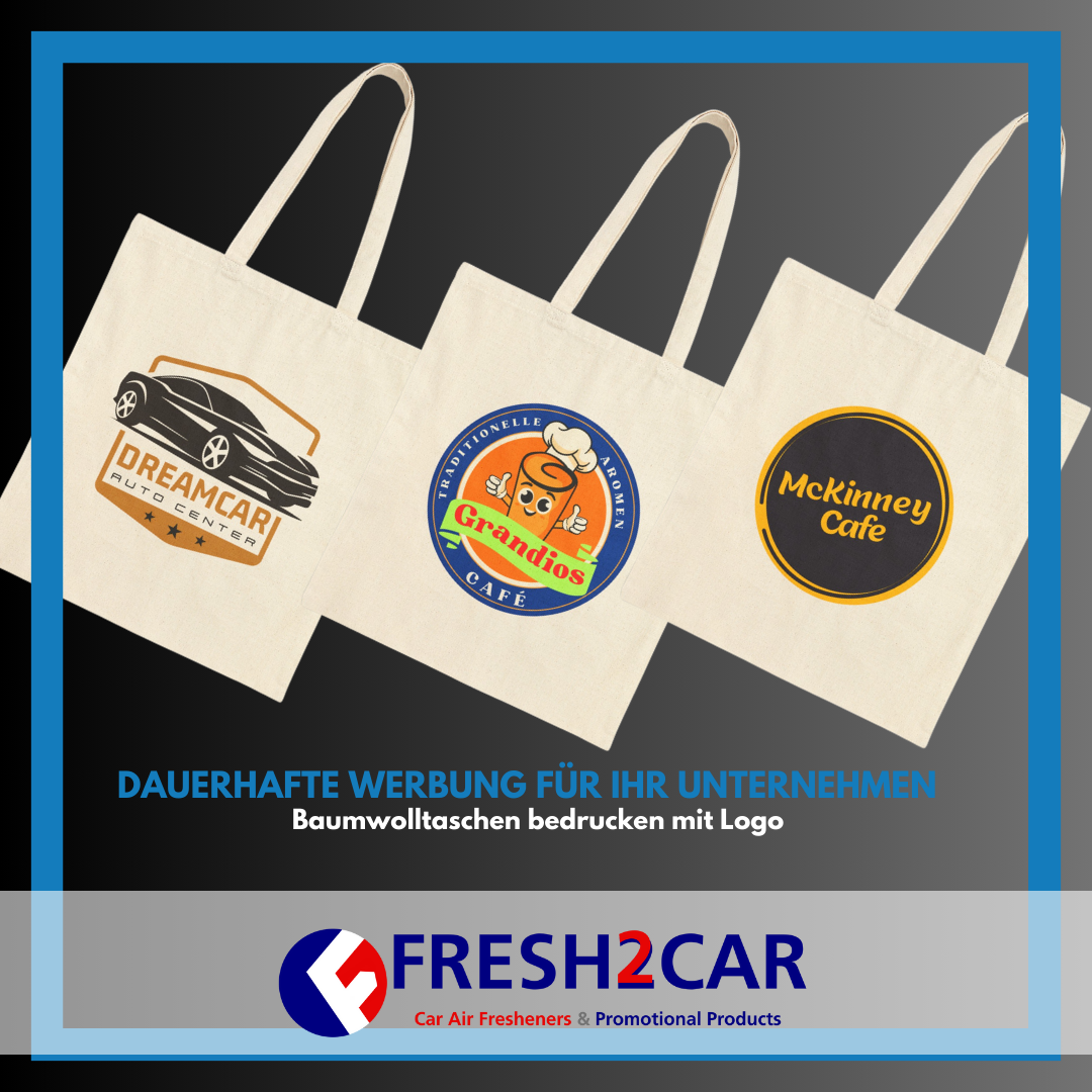 250 Stk. Baumwolltasche mit individuellem Logodruck