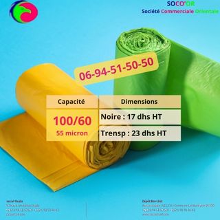 Sac Poubelle 100/60