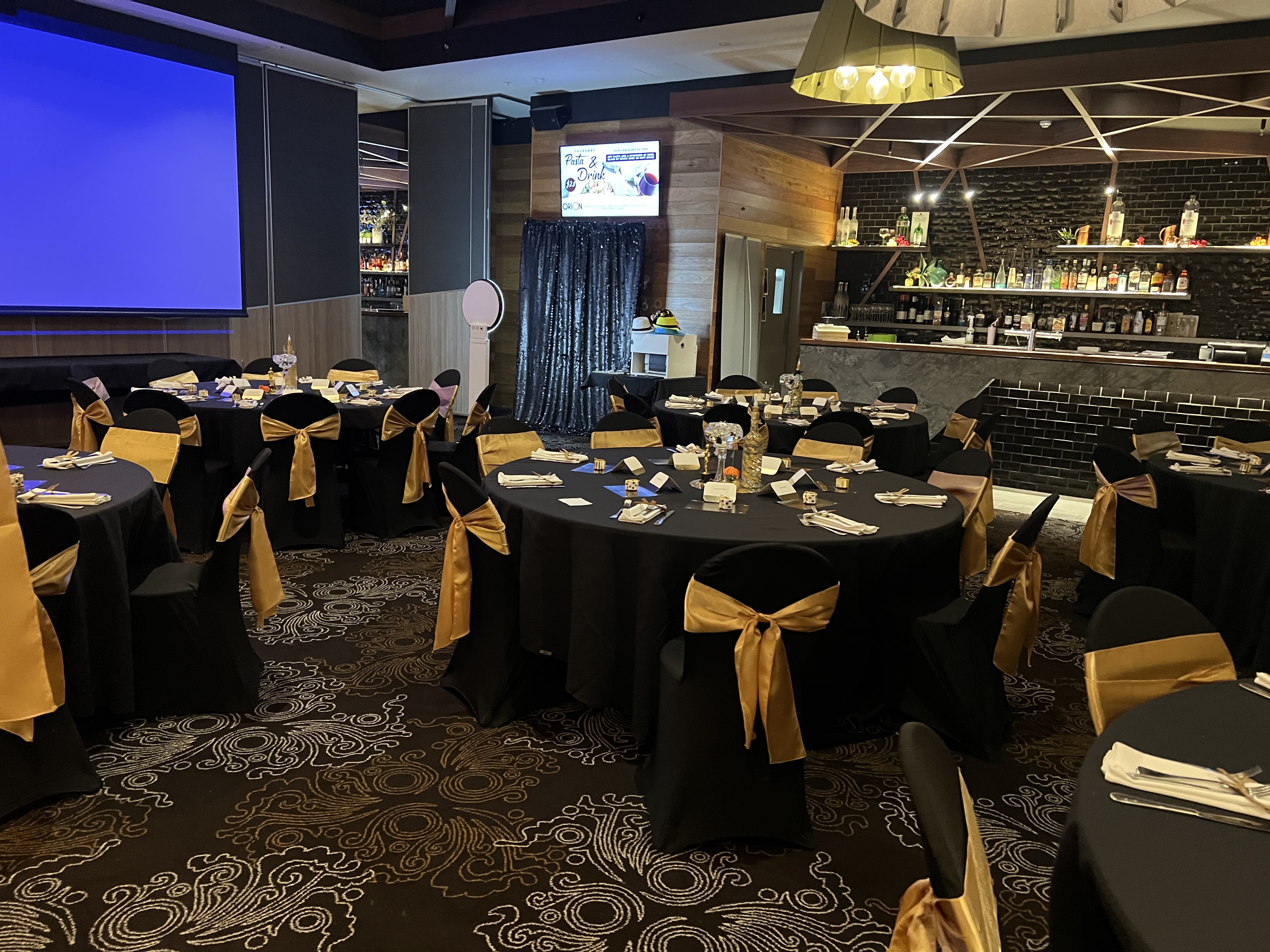 HIRE - Gold Chair Sashes
