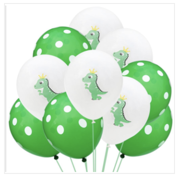 Boys Dinosaur Happy Birthday Balloon Kit - 65 Pieces