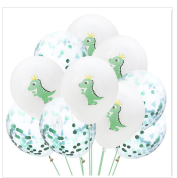 Boys Dinosaur Happy Birthday Balloon Kit - 65 Pieces