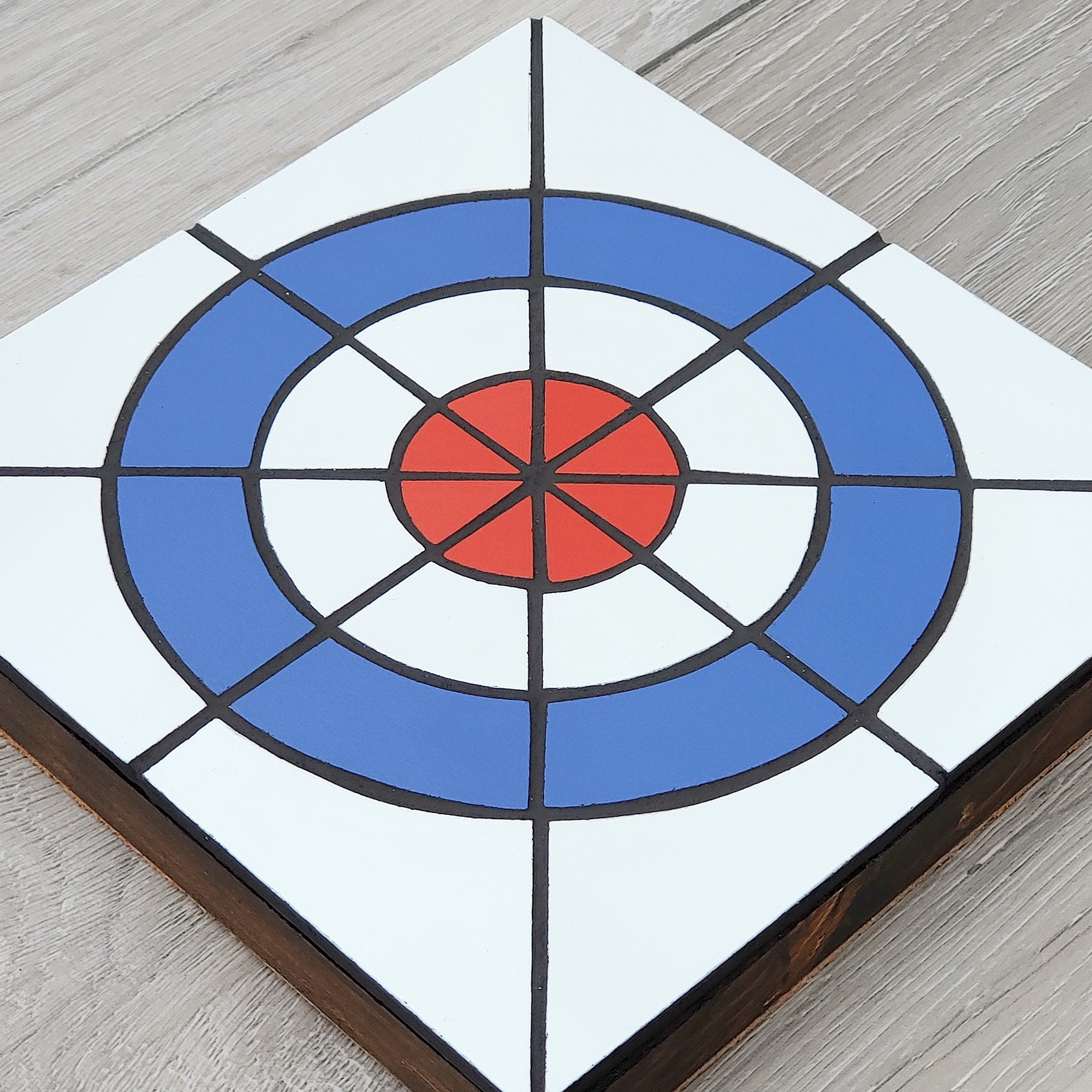 Handmade Trivet - RAF Roundel - Red /White/ Blue - Made to Order