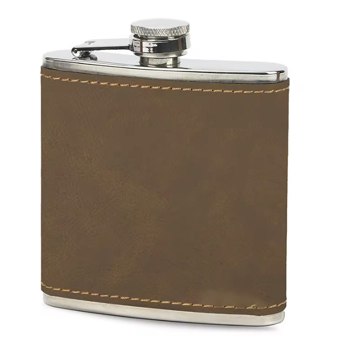Flachmann Edelstahl m. Wunschgravur Gravur Geschenk Jubiläum Geburtstag Hochzeit