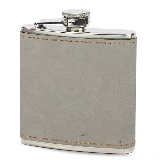 Flachmann Edelstahl m. Wunschgravur Gravur Geschenk Jubiläum Geburtstag Hochzeit