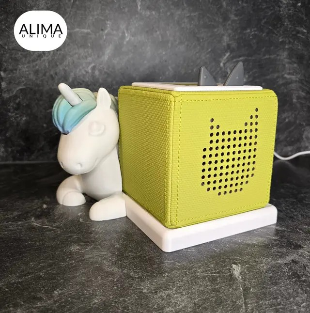 Schlafendes Einhorn kompatibel mit Toniebox - 3D Druck mit Wunschfarben