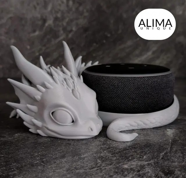 Drachenfigur "Babydrache" - kompatibel mit amazon dot 3