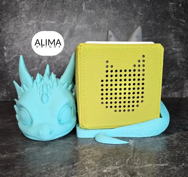 Kleiner Beschützer Babydrachen kompatibel mit Toniebox - 3D Druck mit Wunschfarben